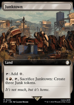 Junktown (V.1) - Universes Beyond: Fallout: Extras (Rare) [XPIP-442]