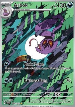 Arbok - Temporal Forces (Illustration Rare) [TEF-176]
