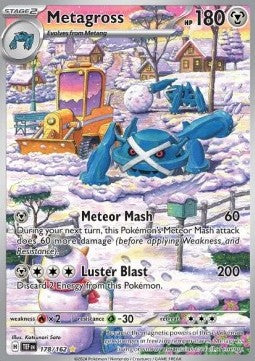 Metagross - Temporal Forces (Illustration Rare) [TEF-178]
