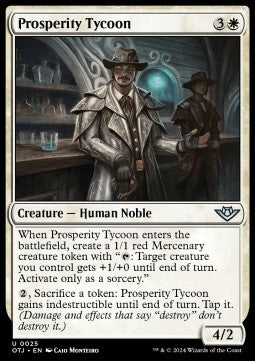 Prosperity Tycoon - Outlaws of Thunder Junction (Uncommon) [OTJ-25]