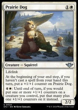 Prairie Dog - Outlaws of Thunder Junction (Uncommon) [OTJ-24]