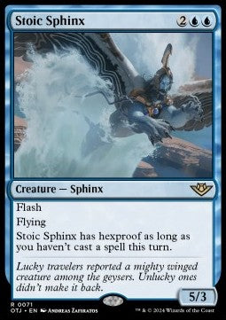 Stoic Sphinx - Outlaws of Thunder Junction (Rare) [OTJ-71]