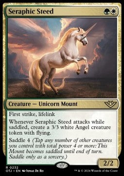 Seraphic Steed - Outlaws of Thunder Junction (Rare) [OTJ-232]