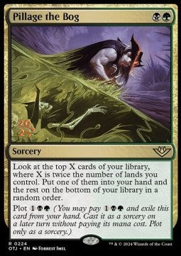 Pillage the Bog (V.1) - Outlaws of Thunder Junction: Promos (Rare) [POTJ-224]
