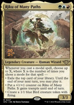 Riku of Many Paths (V.1) - Outlaws of Thunder Junction: Promos (Rare) [POTJ-227]