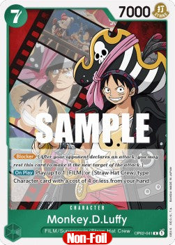 Monkey.D.Luffy (OP02-041) - Reprints (Rare) [R-OP02-041]
