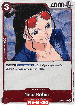 Nico Robin (OP01-017) - Romance Dawn (Pre-Errata) (Rare) [OP01E-017]