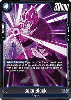 Goku Black (FB02-040) - Blazing Aura [Fusion World] (Rare) [FB02-040]