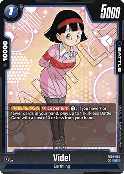 Videl (FB02-054) - Blazing Aura [Fusion World] (Rare) [FB02-054]