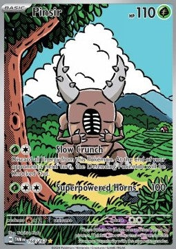 Pinsir - Twilight Masquerade (Illustration Rare) [TWM-168]