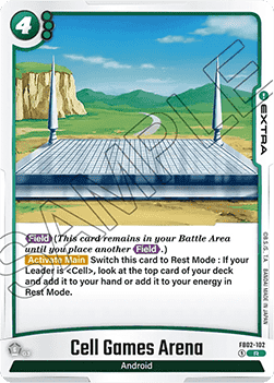 Cell Games Arena (FB02-102) - Blazing Aura [Fusion World] (Rare) [FB02-102]