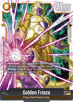 Golden Frieza (FB02-140)  (V.1 - Secret Rare) - Blazing Aura [Fusion World] (Secret Rare) [FB02-140]