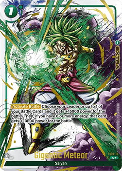 Gigantic Meteor (FS03-15) - Blazing Aura [Fusion World] (Feature Rare) [FB02-FS03-15]