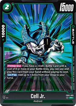 Cell Jr. (FB02-085) [Fusion World] (V.1 - Rare)