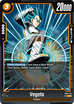 Vegeta (FB02-132) [Fusion World] (V.1 - Uncommon)