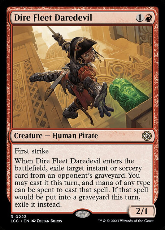 Dire Fleet Daredevil - Commander: The Lost Caverns of Ixalan