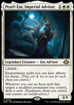 Pearl-Ear, Imperial Advisor - Modern Horizons 3 (Rare) [MH3-39]