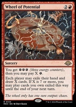 Wheel of Potential - Modern Horizons 3 (Rare) [MH3-144]
