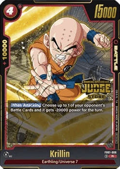 Krillin (FB01-008) - Judge Promos [Fusion World] (Rare) [JPFW-FB01-008]