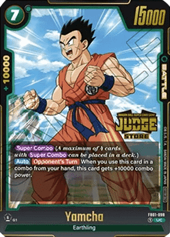 Yamcha (FB01-098) - Judge Promos [Fusion World] (Uncommon) [JPFW-FB01-098]