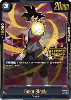 Goku Black (FB01-037) - Judge Promos [Fusion World] (Rare) [JPFW-FB01-037]