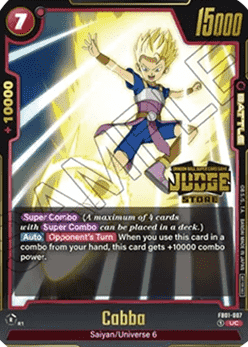 Cabba (FB01-007) - Judge Promos [Fusion World] (Uncommon) [JPFW-FB01-007]