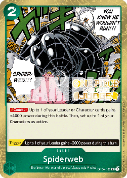 Spiderweb (OP04-035) - Judge Promos (Rare) [JDG-OP04-035]