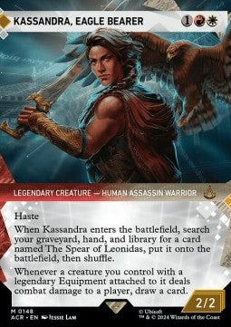 Kassandra, Eagle Bearer (V.1) - Universes Beyond: Assassin's Creed: Extras (Mythic) [XACR-148]
