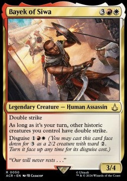 Bayek of Siwa - Universes Beyond: Assassin's Creed (Rare) [ACR-50]