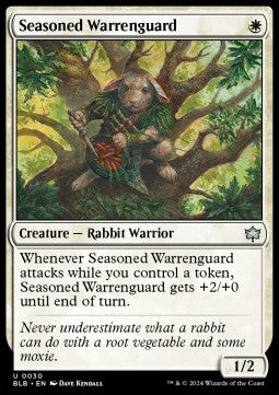Seasoned Warrenguard - Bloomburrow (Uncommon) [BLB-30]