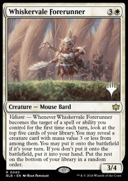 Whiskervale Forerunner (V.2) - Bloomburrow: Promos (Rare) [PBLB-40]