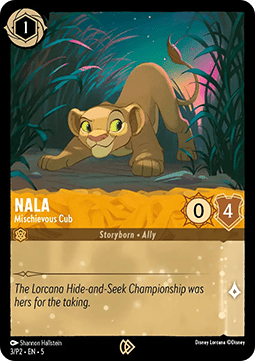 Nala - Mischievous Cub - Promos Year 2 (Promo) [PR2-3]