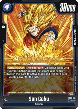 Son Goku (FB02-051) - Promos: Blazing Aura [Fusion World] (Uncommon) [FB02P-051]