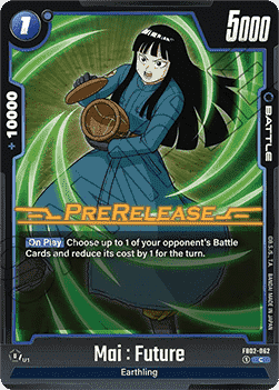 Mai : Future (FB02-062) - Promos: Blazing Aura [Fusion World] (Common) [FB02P-062]