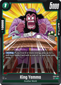 King Yemma (FB03-054) - Raging Roar [Fusion World] (Common) [FB03-054]