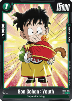 Son Gohan : Youth (FB03-065) - Raging Roar [Fusion World] (Common) [FB03-065]