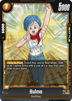 Bulma (FB03-087) - Raging Roar [Fusion World] (Uncommon) [FB03-087]