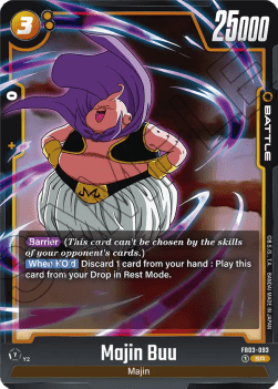 Majin Buu (FB03-093)  (V.1 - Super Rare) - Raging Roar [Fusion World] (Super Rare) [FB03-093]