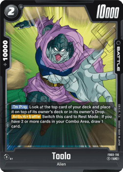 Toolo (FB03-116) - Raging Roar [Fusion World] (Uncommon) [FB03-116]