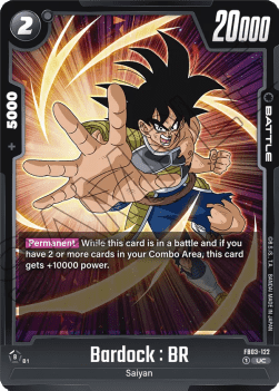 Bardock : BR (FB03-122) - Raging Roar [Fusion World] (Uncommon) [FB03-122]