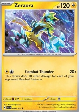 Zeraora - Stellar Crown (Rare) [SCR-055]