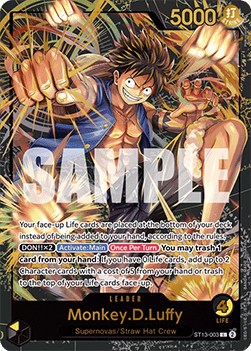 Monkey.D.Luffy (ST13-003) - Unnumbered Promos (Leader) [UP-ST13-003]