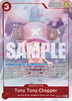 Tony Tony.Chopper (OP08-007) (V.2) - Two Legends (Alternate Art) [OP08-007]