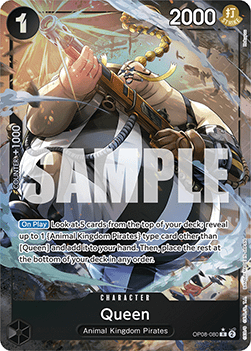 Queen (OP08-080) (V.2) - Two Legends (Alternate Art) [OP08-080]