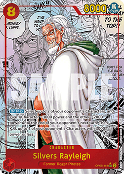 Silvers Rayleigh (OP08-118) (V.3) - Two Legends (Manga Rare) [OP08-118]