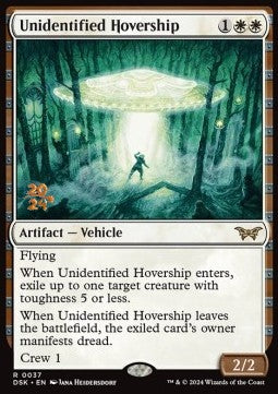 Unidentified Hovership (V.1) - Duskmourn: House of Horror: Promos (Rare) [PDSK-37]