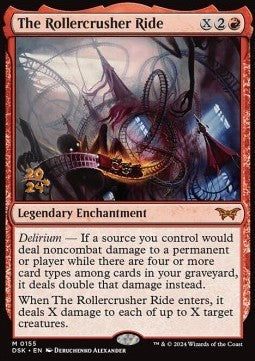 The Rollercrusher Ride (V.1) - Duskmourn: House of Horror: Promos (Mythic) [PDSK-155]