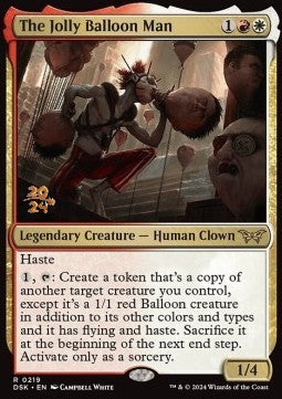 The Jolly Balloon Man (V.1) - Duskmourn: House of Horror: Promos (Rare) [PDSK-219]