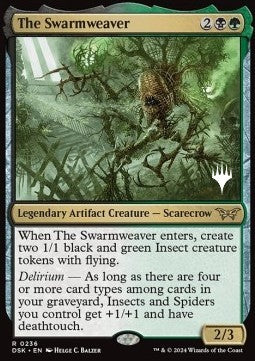 The Swarmweaver (V.2) - Duskmourn: House of Horror: Promos (Rare) [PDSK-236]