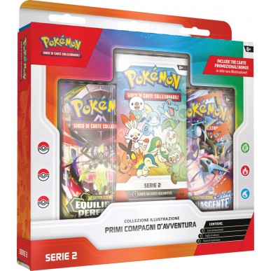 Pokemon TCG - Collezione Illustrazione - Primi Compagni d'Avventura - Serie 2